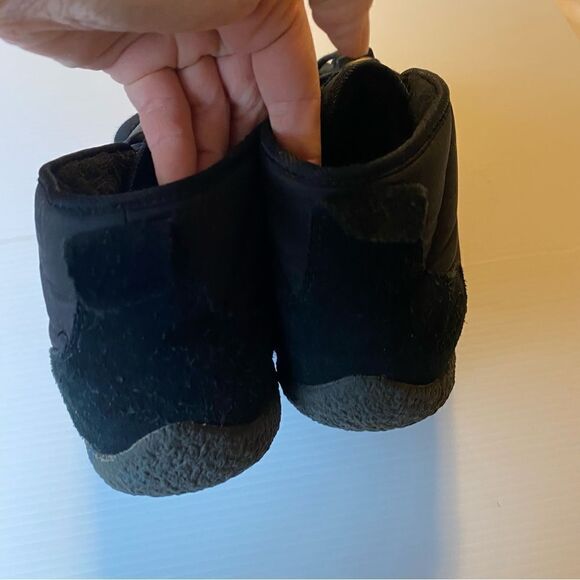 Keen Men's Howser Quilted Chukka Black lace up Boots 1021864 suede 40.5/ 8 - Picture 5 of 7